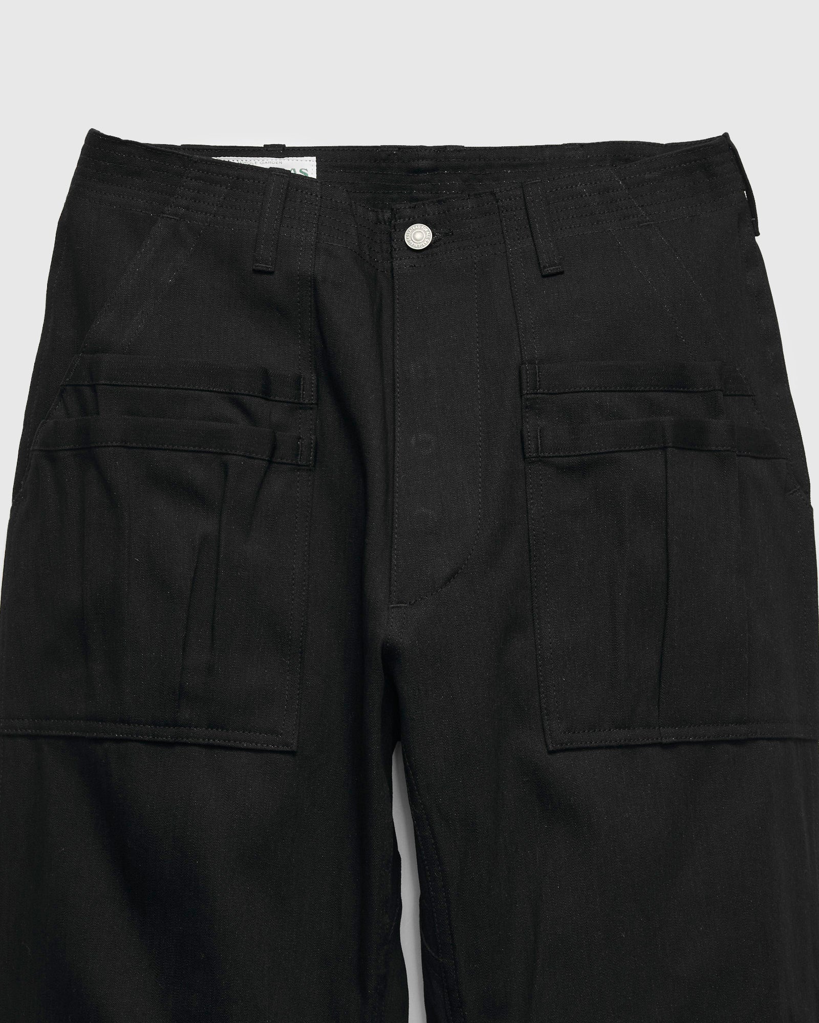 Overgrown Fatigue Pants in 8oz Denim Black – Blue Owl Workshop