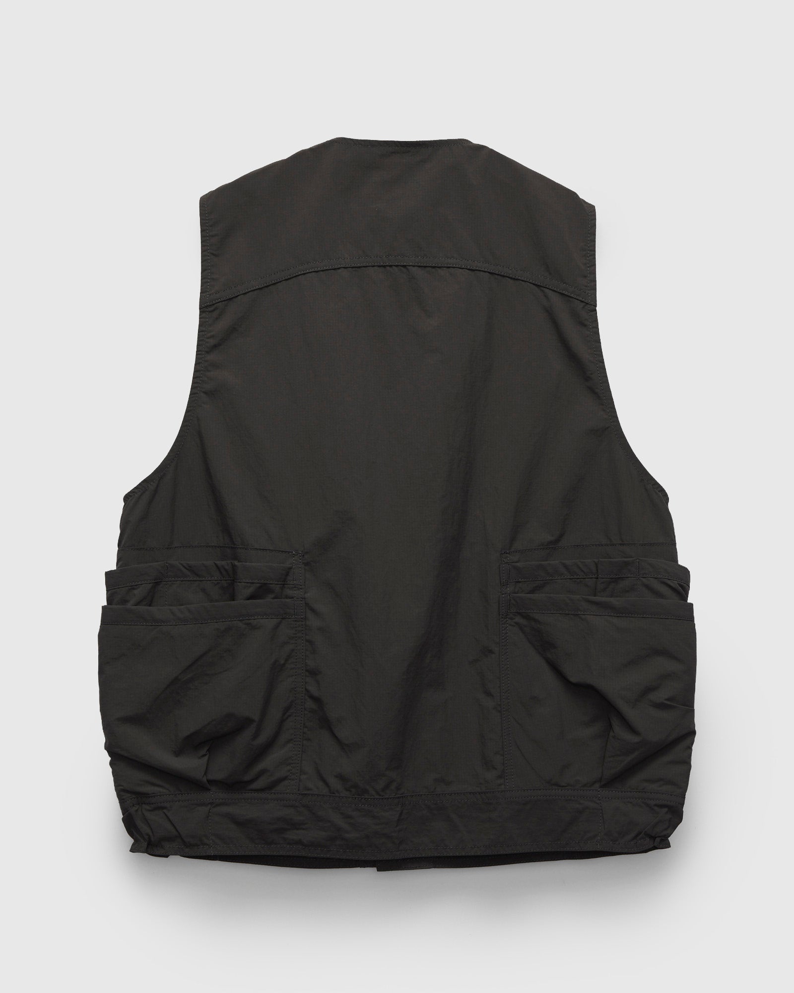 Overgrown Hiker Vest in Nylon Ripstop Charcoal – Blue Owl Workshop