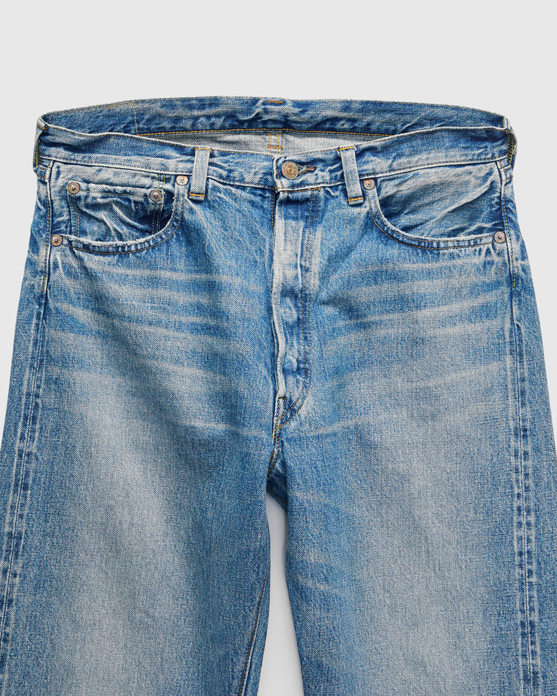 Lot. 001XX 13.25oz Light Wash Indigo Selvedge Denim - 1950s Straight Fit