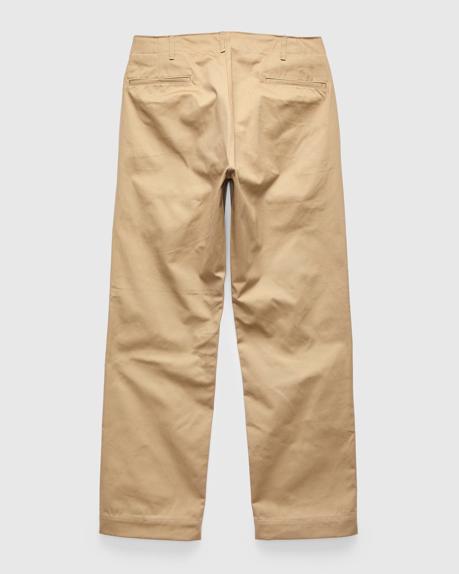 1945 Wide Fit Chino Trousers in Khaki – Blue Owl Workshop