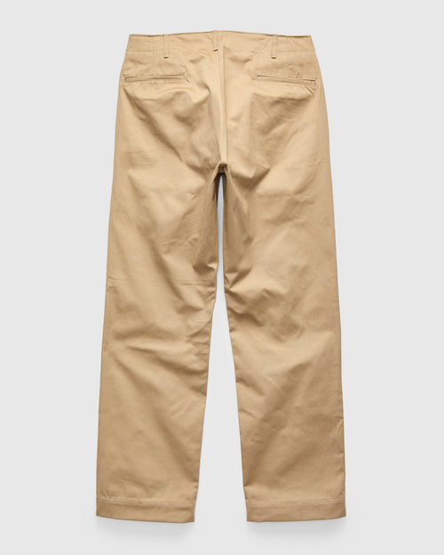 1945 Wide Fit Chino Trousers in Khaki