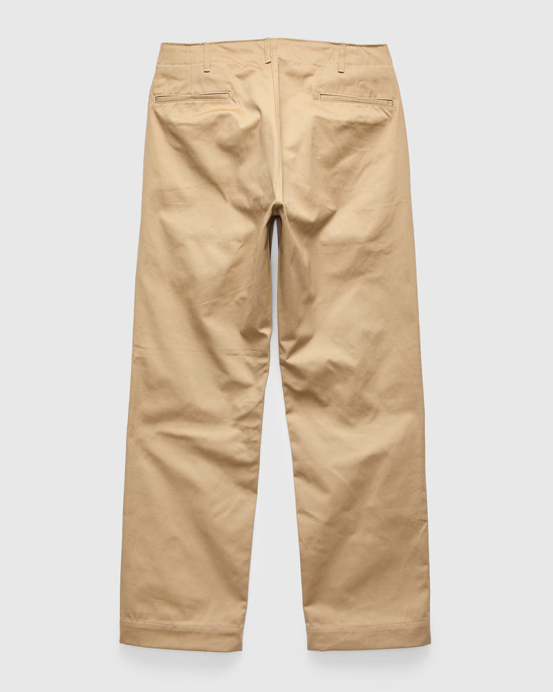 1945 Wide Fit Chino Trousers in Khaki