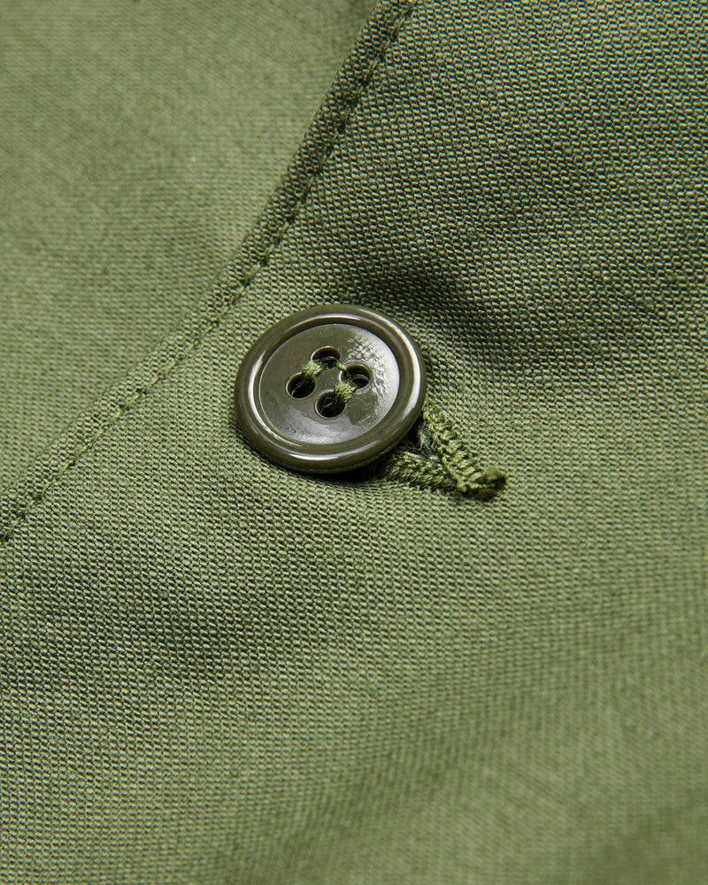 OG-107 Cotton Sateen Utility Shirt in Olive