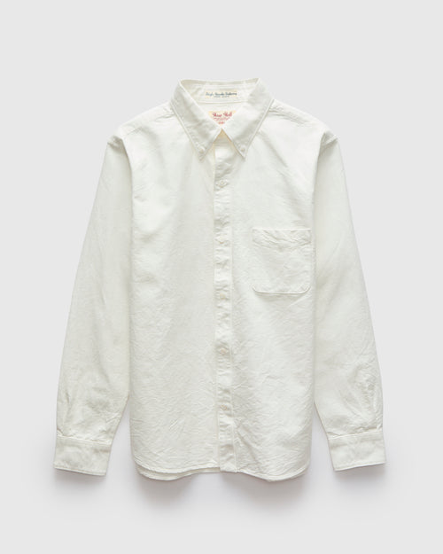 Oxford Button-Down Shirt in White