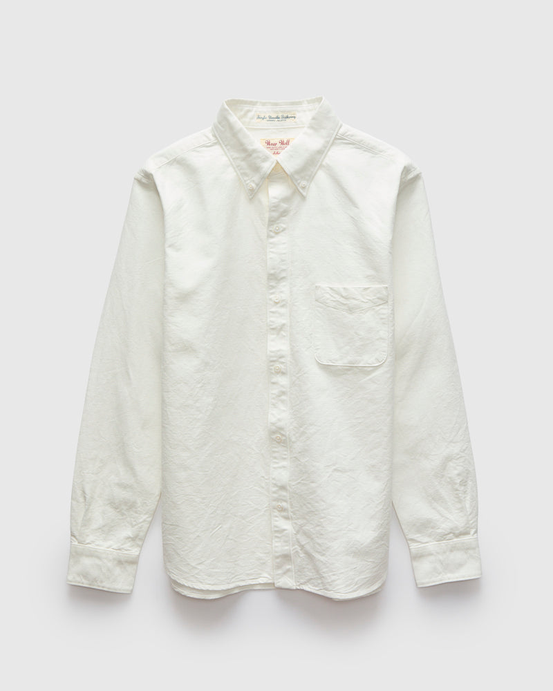 Oxford Button-Down Shirt in White