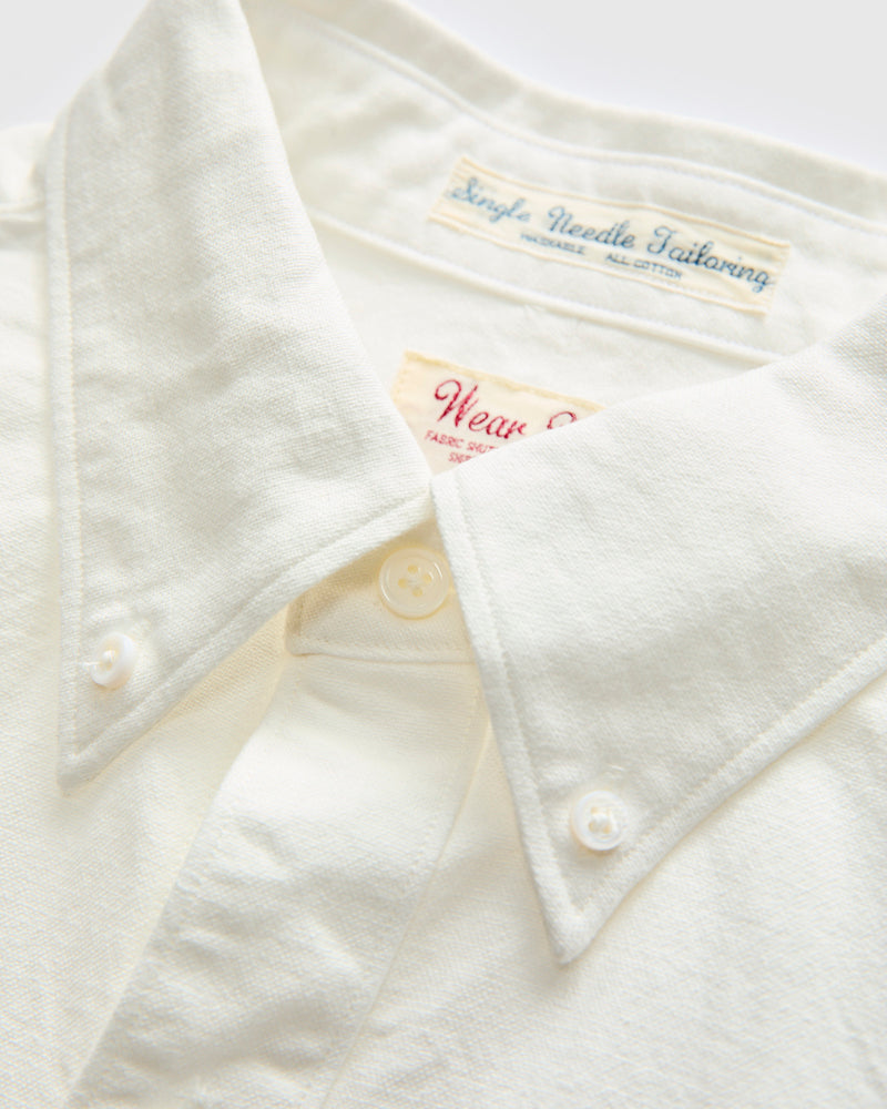 Oxford Button-Down Shirt in White