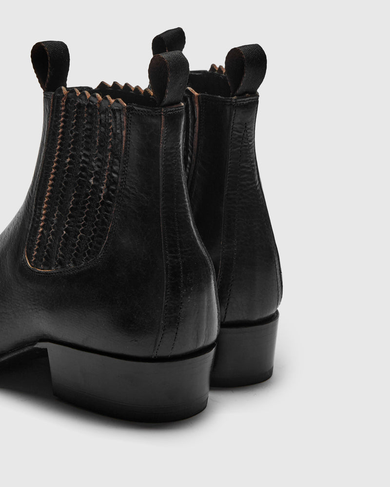 Bandido Boot in Black Teacore Bison