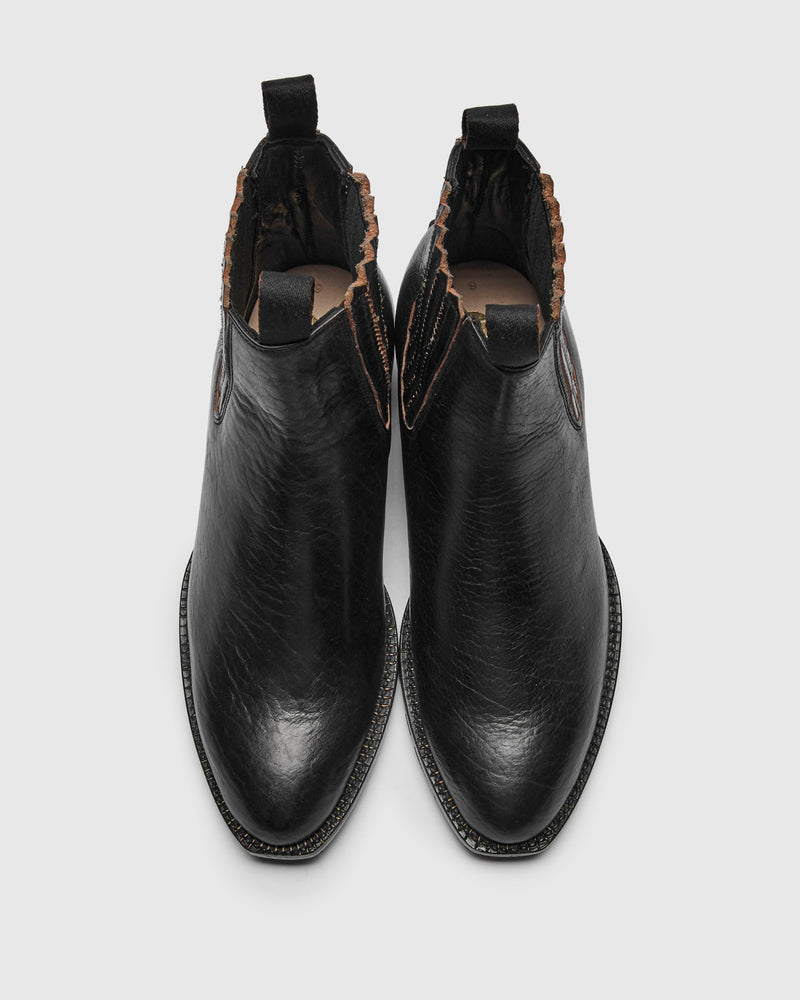 Bandido Boot in Black Teacore Bison