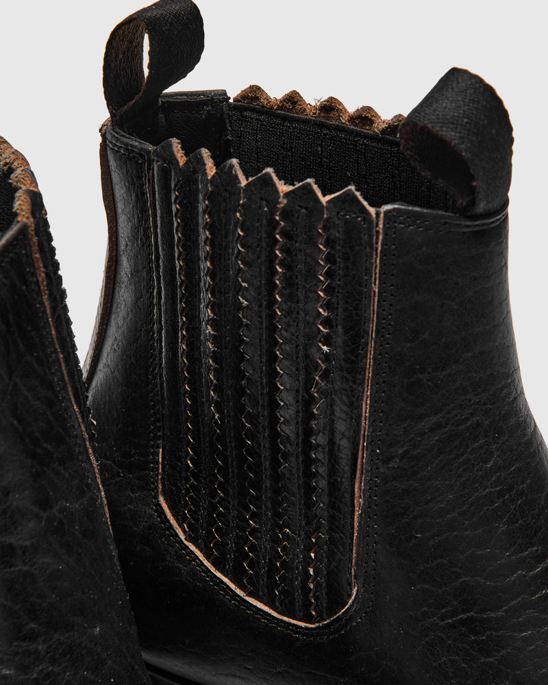 Bandido Boot in Black Teacore Bison