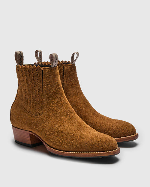 Bandido Boot in Golden Brown Suede