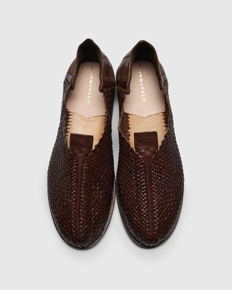 Huarache Balam Slip-On in Brown