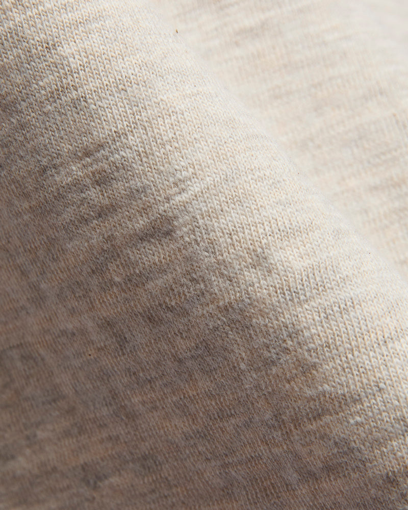 5907 Long Sleeve Henley in Oatmeal