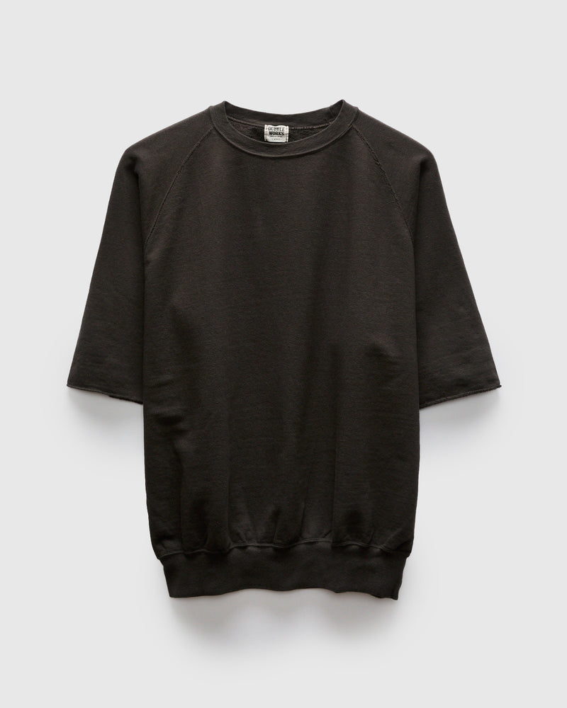 Cut Off Sleeve Sweatshirt in Sumikuro