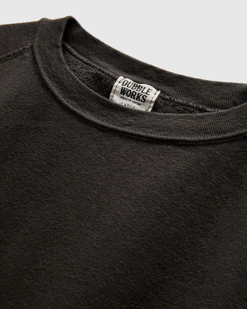Cut Off Sleeve Sweatshirt in Sumikuro