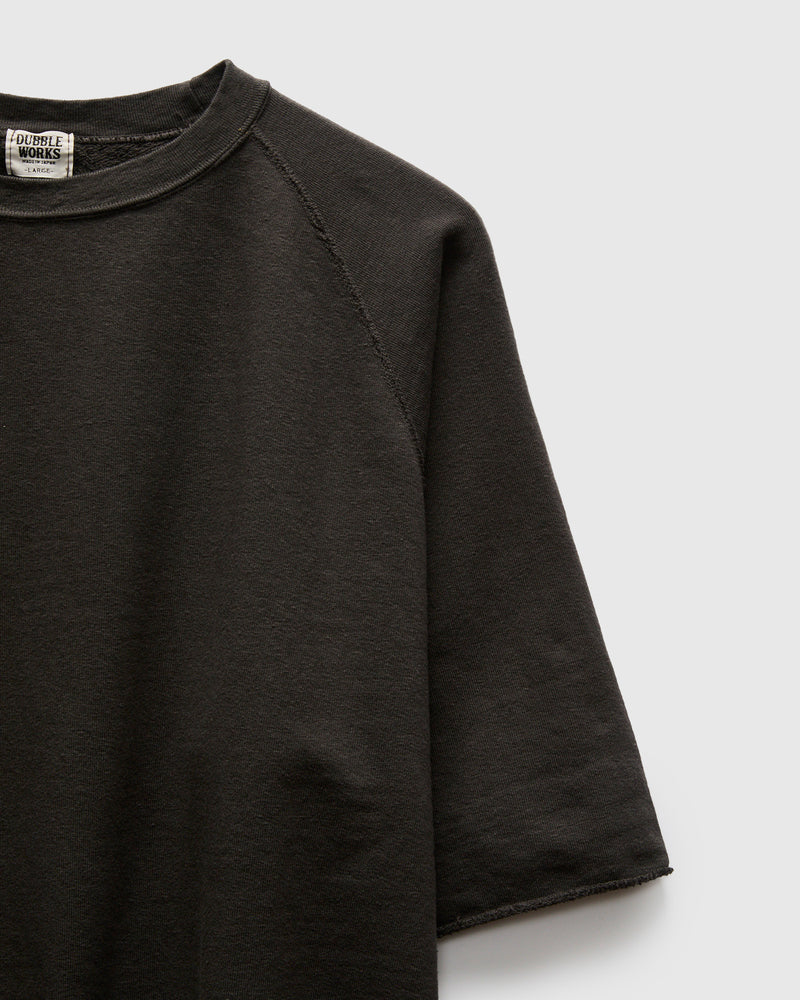 Cut Off Sleeve Sweatshirt in Sumikuro