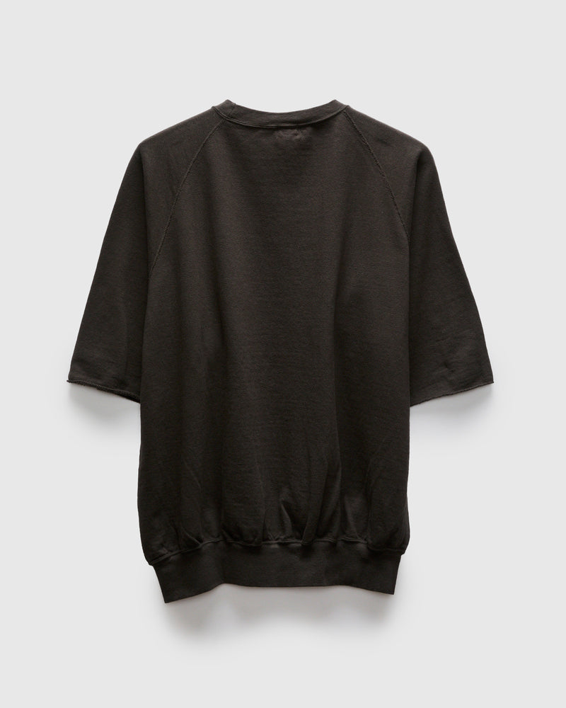 Cut Off Sleeve Sweatshirt in Sumikuro