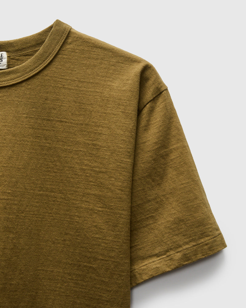 Fallen Cotton Slub Tee in Khaki