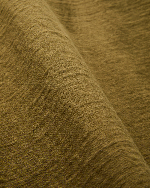 Fallen Cotton Slub Tee in Khaki