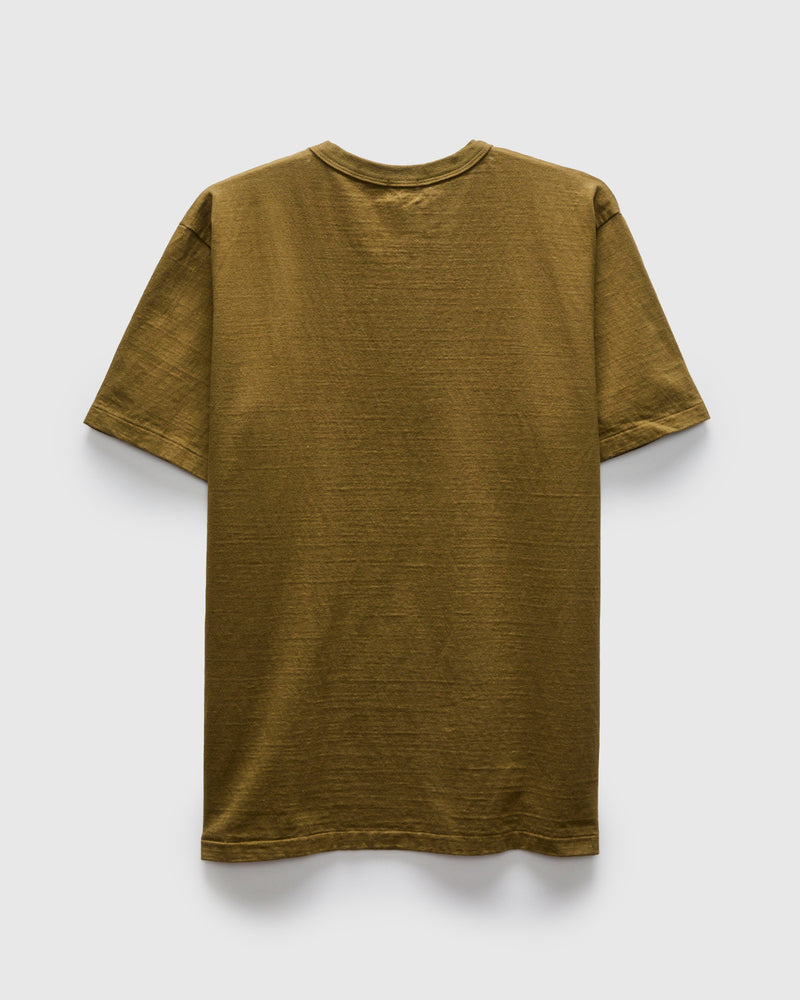 Fallen Cotton Slub Tee in Khaki