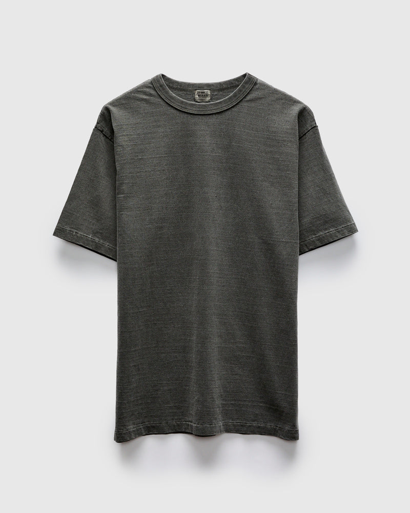 Pigment Dyed Fallen Cotton Slub Tee in Sumikuro