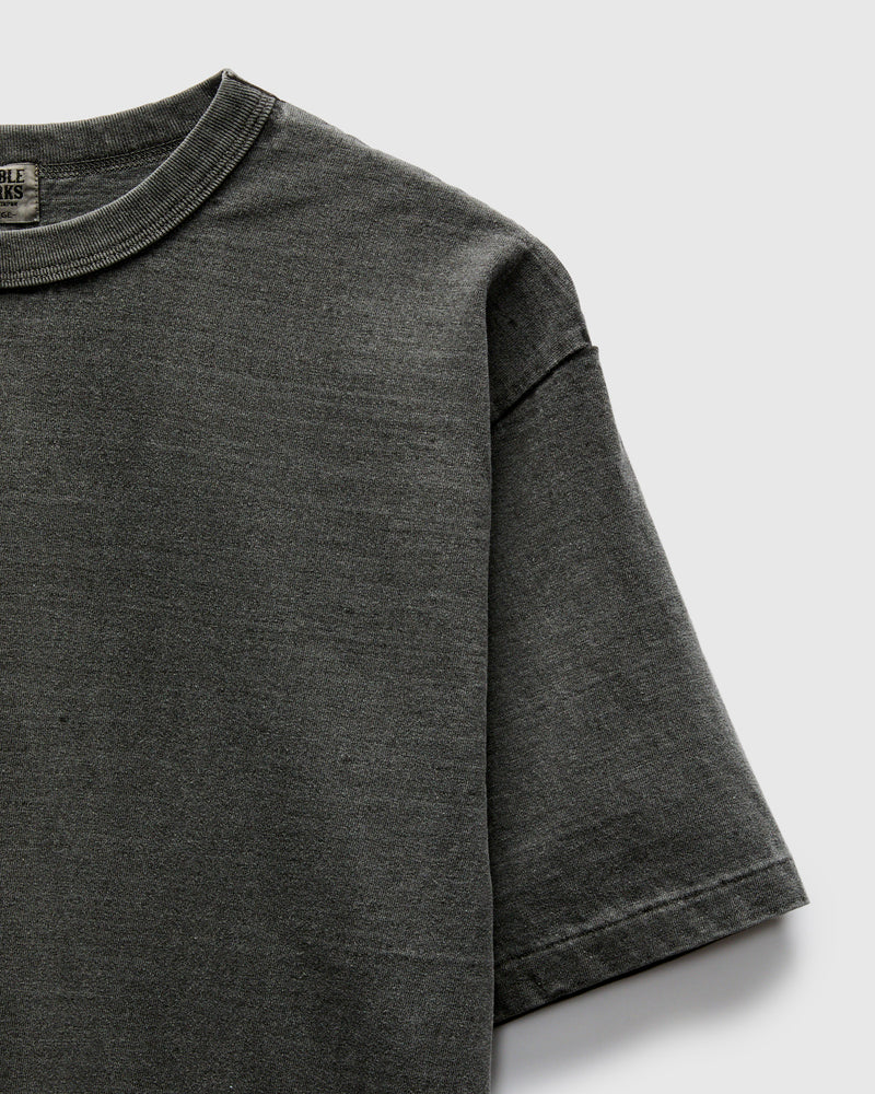Pigment Dyed Fallen Cotton Slub Tee in Sumikuro