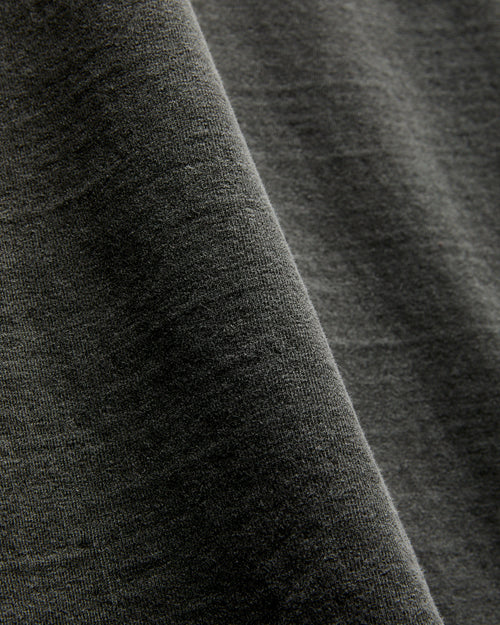 Pigment Dyed Fallen Cotton Slub Tee in Sumikuro