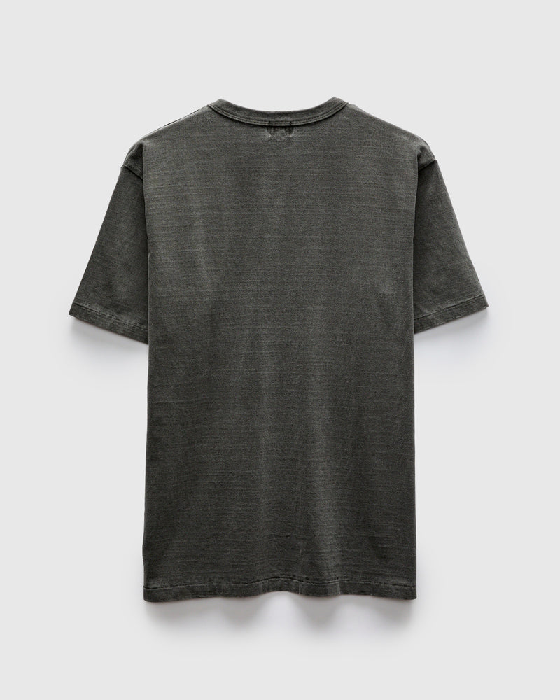 Pigment Dyed Fallen Cotton Slub Tee in Sumikuro