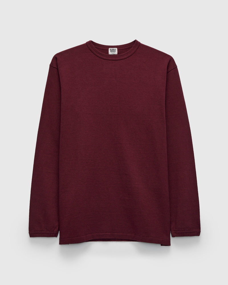 Stand Wheeler Longsleeve T-Shirt in Bordeaux