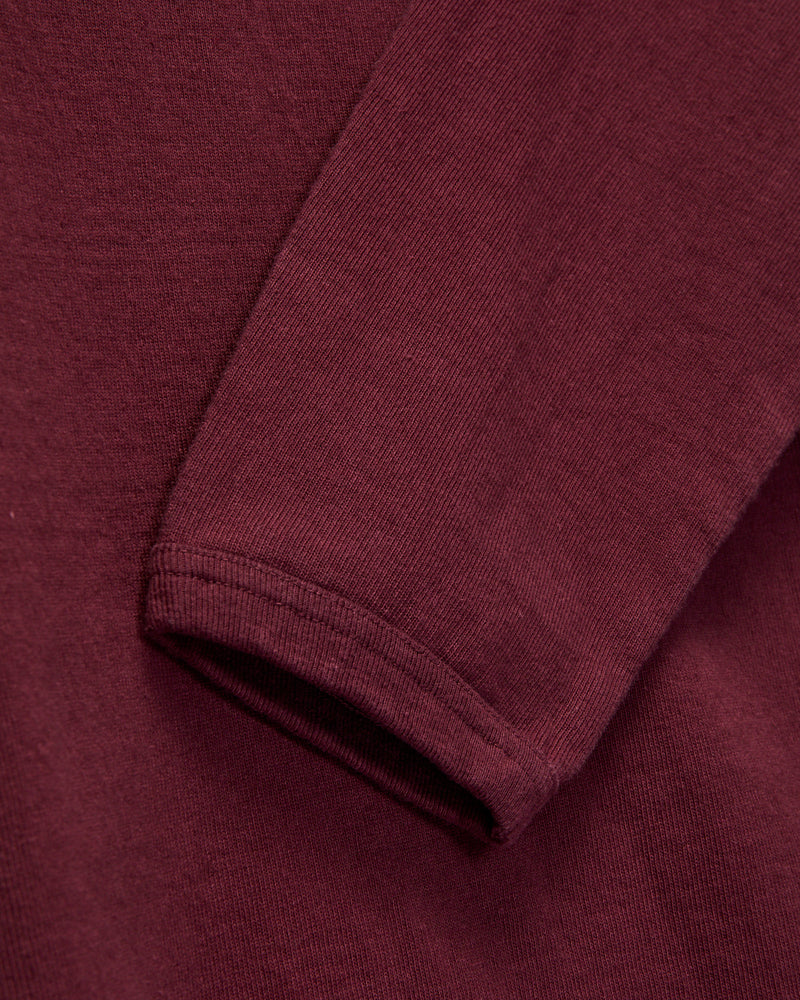 Stand Wheeler Longsleeve T-Shirt in Bordeaux