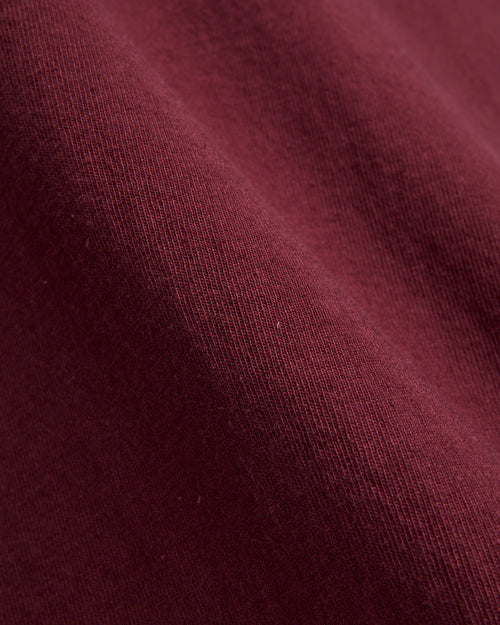 Stand Wheeler Longsleeve T-Shirt in Bordeaux