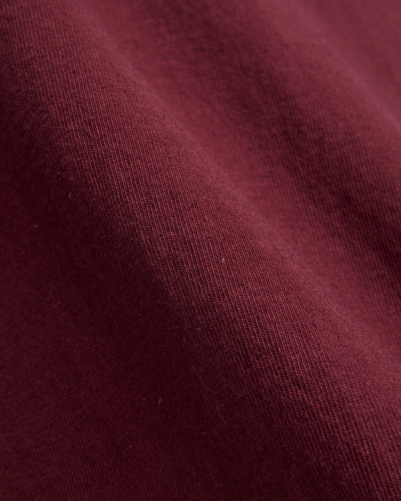Stand Wheeler Longsleeve T-Shirt in Bordeaux