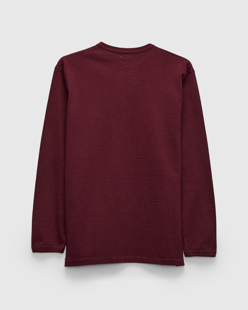 Stand Wheeler Longsleeve T-Shirt in Bordeaux