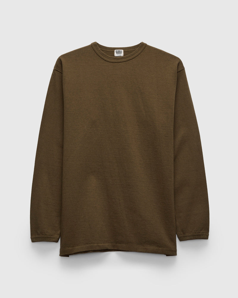 Stand Wheeler Longsleeve T-Shirt in Khaki