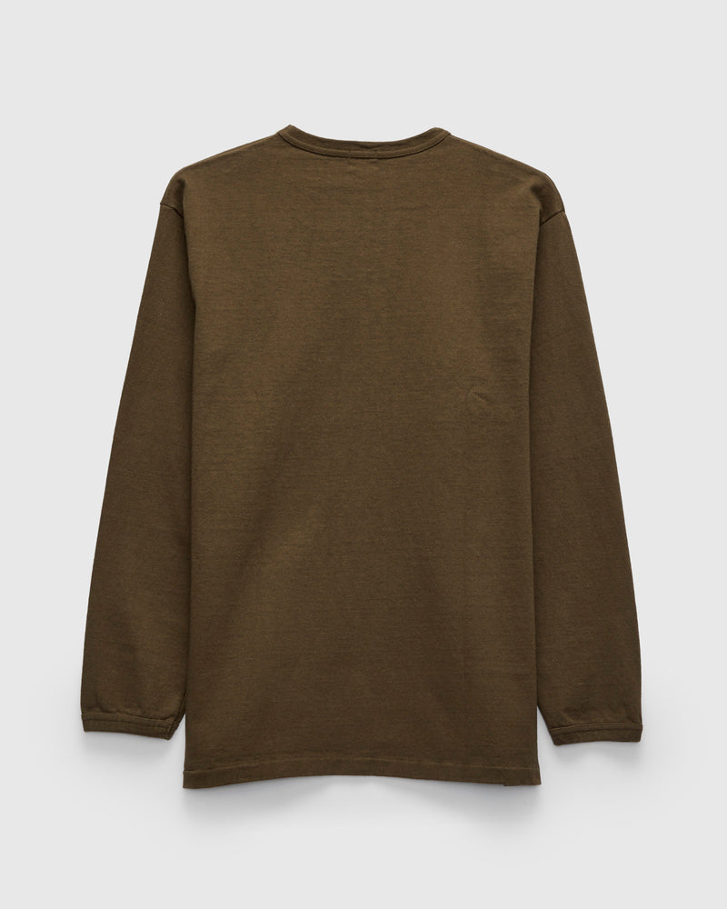 Stand Wheeler Longsleeve T-Shirt in Khaki
