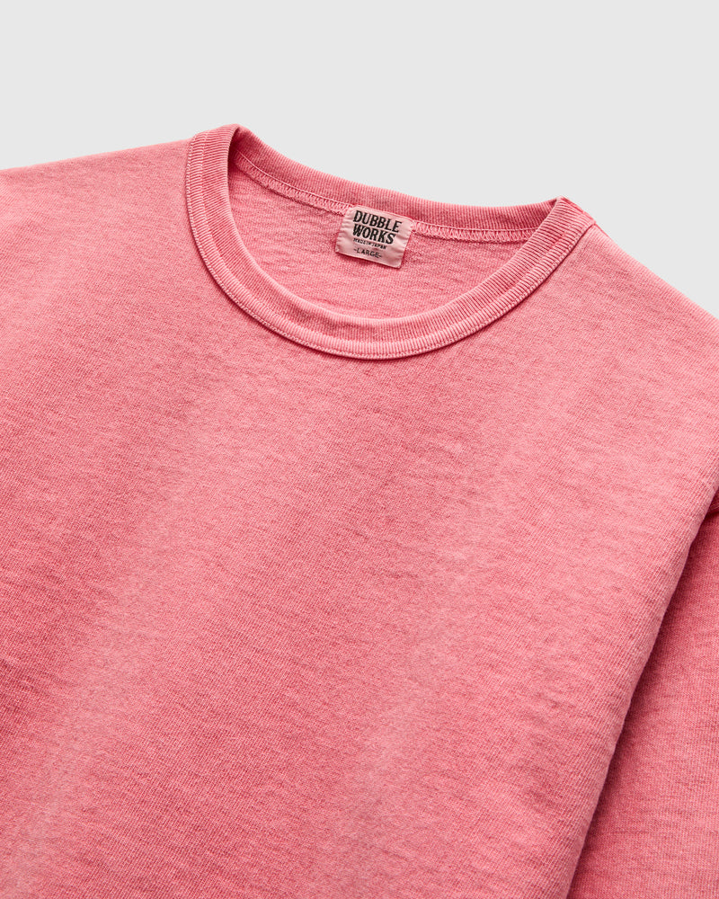 Stand Wheeler Pigment-Dyed T-Shirt in Pink