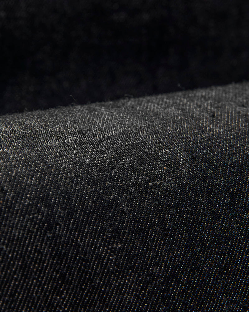"Lot 224" 14.5oz Black 66 Selvedge Denim - Regular Straight Fit