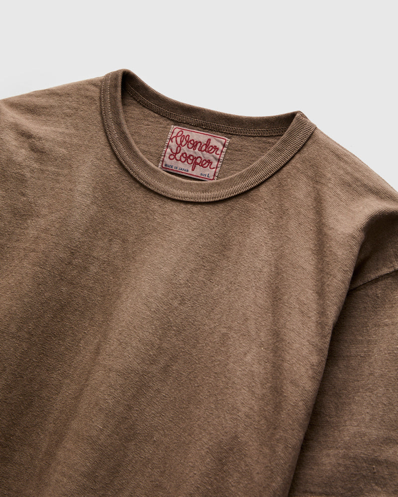 Amami Hand Dyed ELS Recycled Cotton T-Shirt in Sharinbai Doro Max