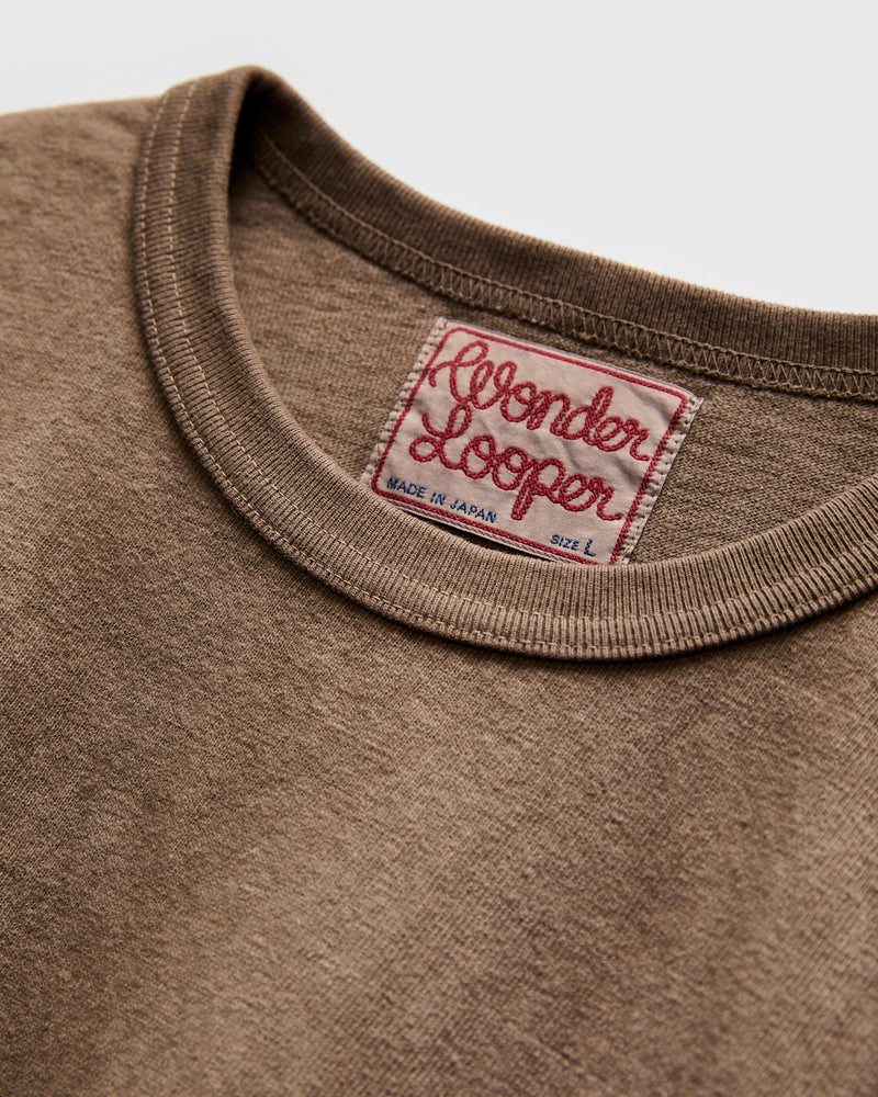 Amami Hand Dyed ELS Recycled Cotton T-Shirt in Sharinbai Doro Max