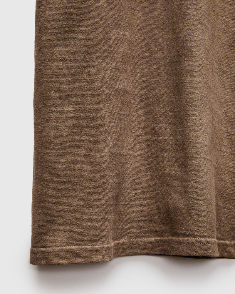 Amami Hand Dyed ELS Recycled Cotton T-Shirt in Sharinbai Doro Max
