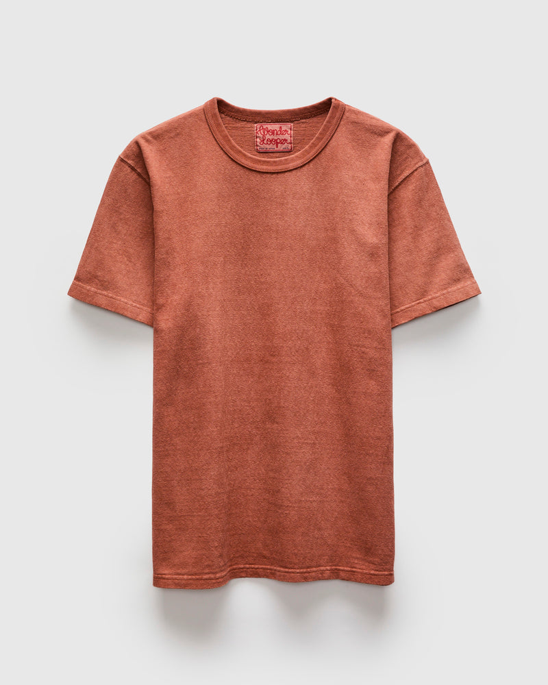 Amami Hand Dyed ELS Recycled Cotton T-Shirt in Sharinbai Doro