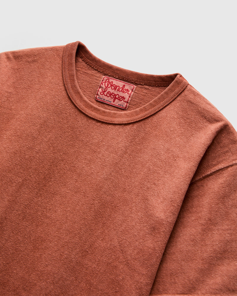 Amami Hand Dyed ELS Recycled Cotton T-Shirt in Sharinbai Doro