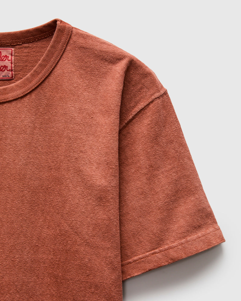 Amami Hand Dyed ELS Recycled Cotton T-Shirt in Sharinbai Doro