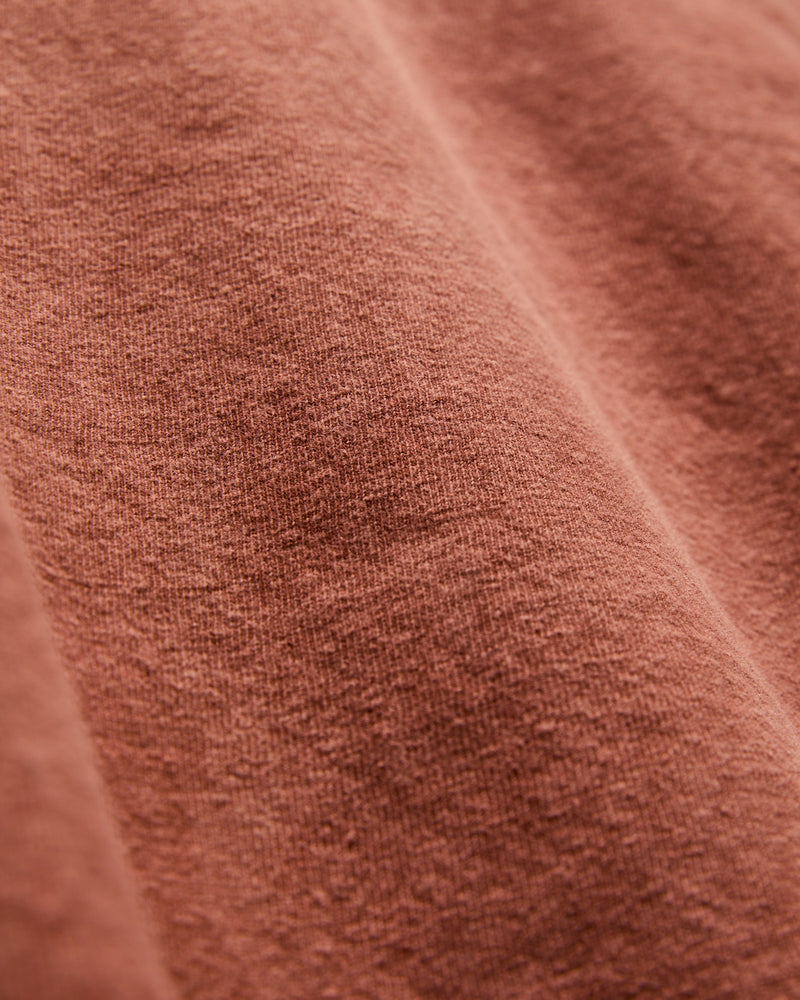 Amami Hand Dyed ELS Recycled Cotton T-Shirt in Sharinbai Doro