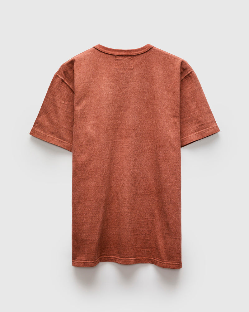 Amami Hand Dyed ELS Recycled Cotton T-Shirt in Sharinbai Doro