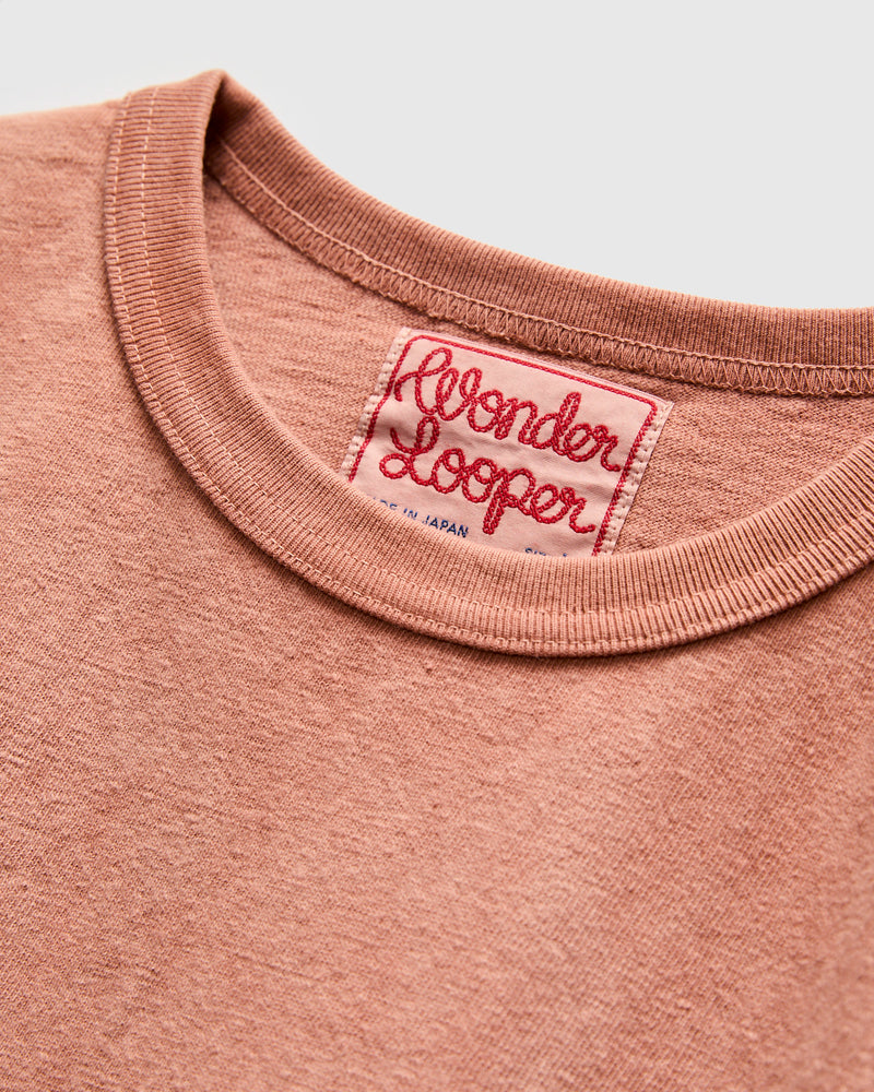 Amami Hand Dyed ELS Recycled Cotton T-Shirt in Sharinbai