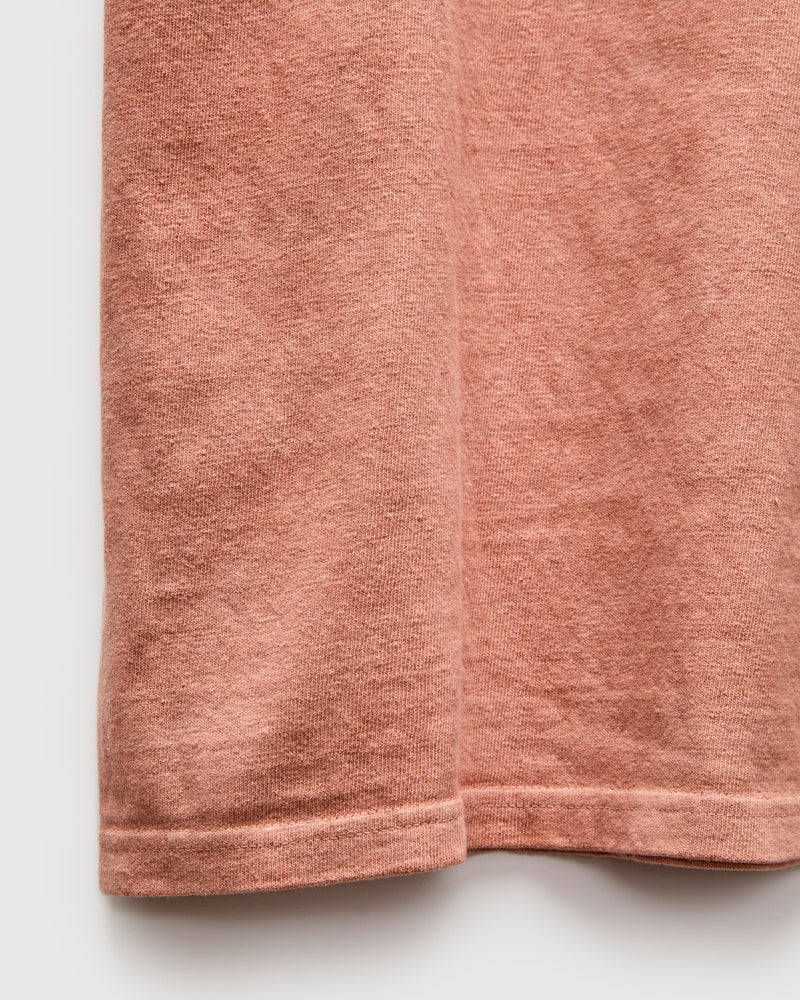 Amami Hand Dyed ELS Recycled Cotton T-Shirt in Sharinbai