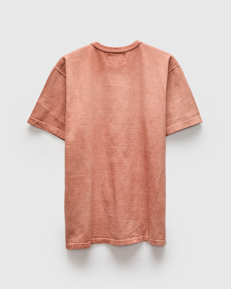 Amami Hand Dyed ELS Recycled Cotton T-Shirt in Sharinbai