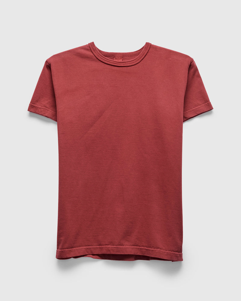"Natural Dye Pack" Heavyweight T-Shirt in Red