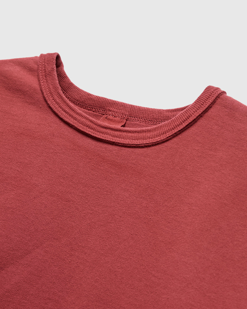 "Natural Dye Pack" Heavyweight T-Shirt in Red