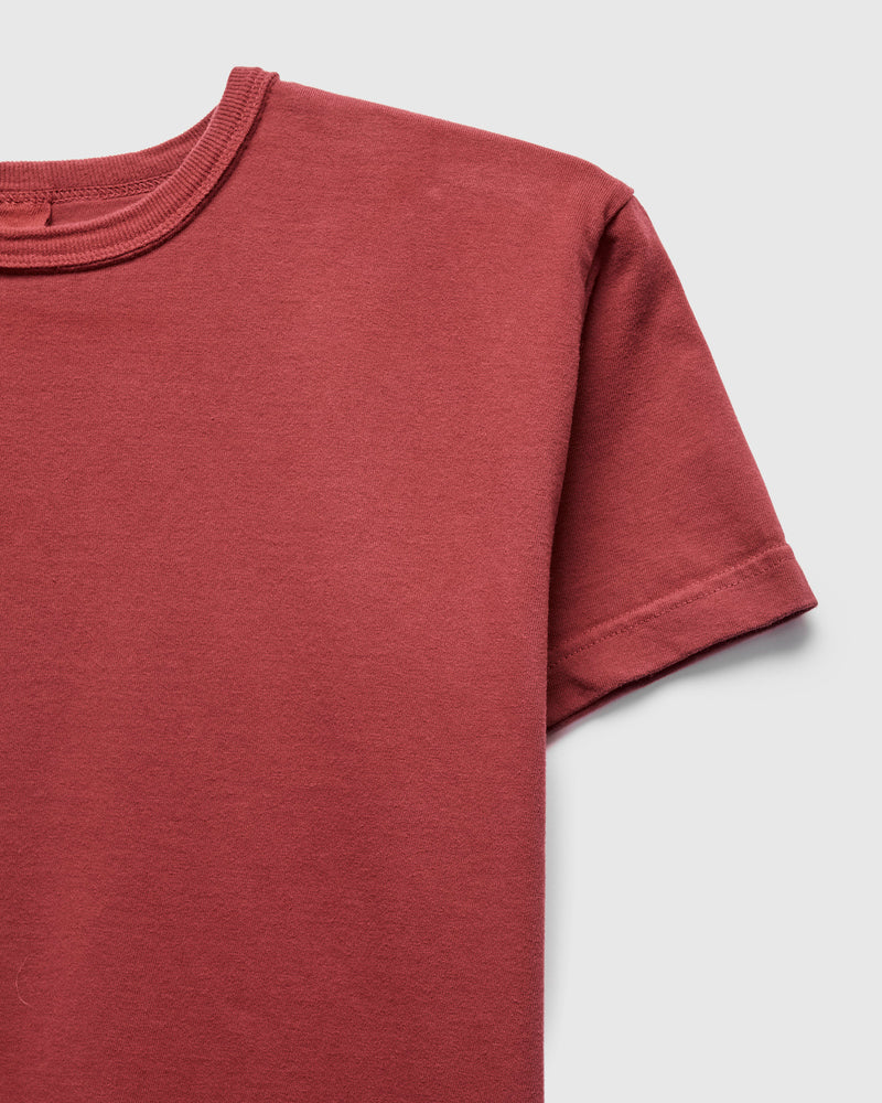 "Natural Dye Pack" Heavyweight T-Shirt in Red